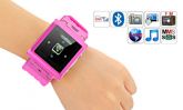 W838 GSM Watch Phone w / 1,5 "tela resistiva, Quad-Band, FM